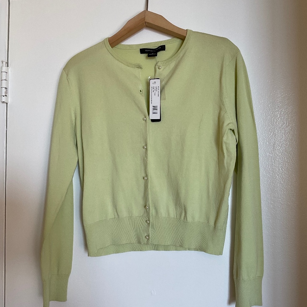 August Silk Cardigan